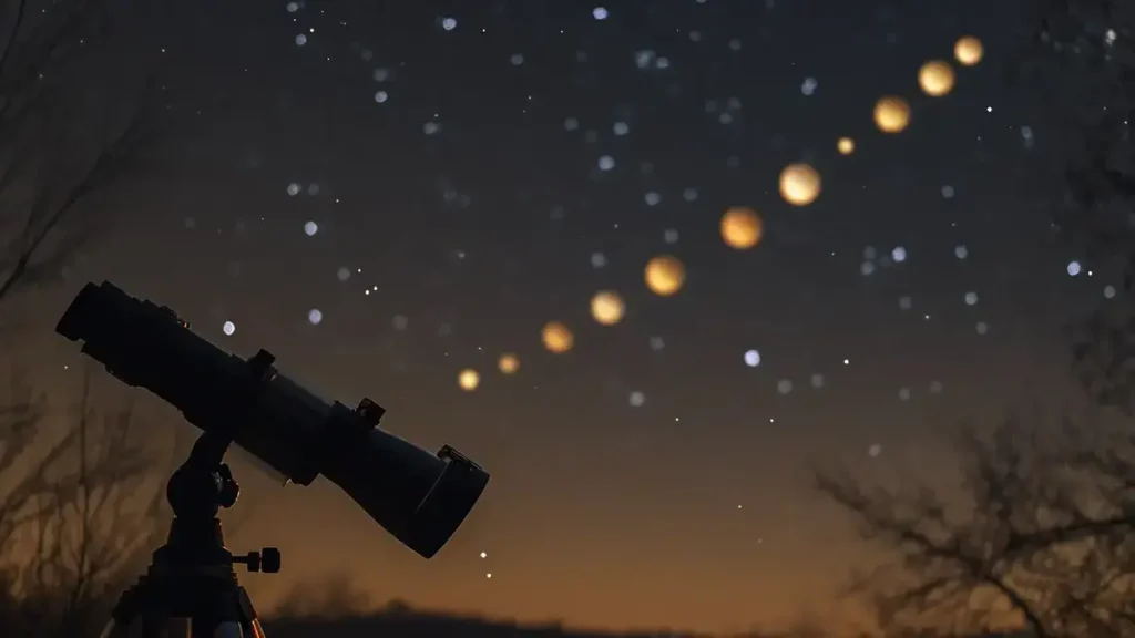 Een zeldzame alignering van 7 planeten staat op het punt zich aan de hemel voor te doen